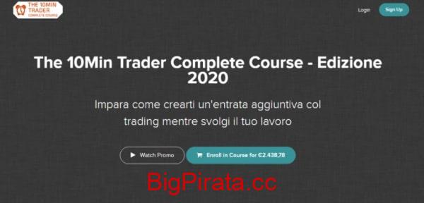 Downlod Corso The 10Min Trader 2020 di Marco Casario