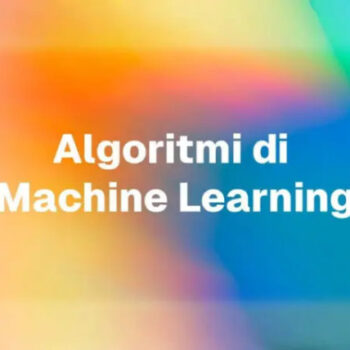 Algoritmi di Machine Learning – Data Masters