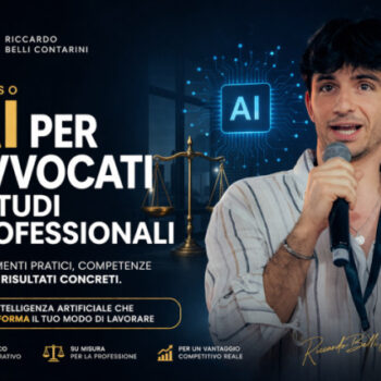 Corso AI per Avvocati e Studi Professionali – Riccardo Belli Contarini