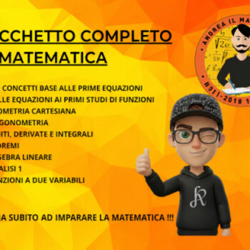 Pacchetto Completo di Matematica – Andrea il Matematico